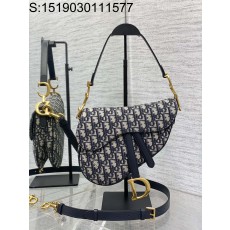 [JHL] 디올 금장 CD 오블리크 새들백 24*6*18cm 라지 Dior