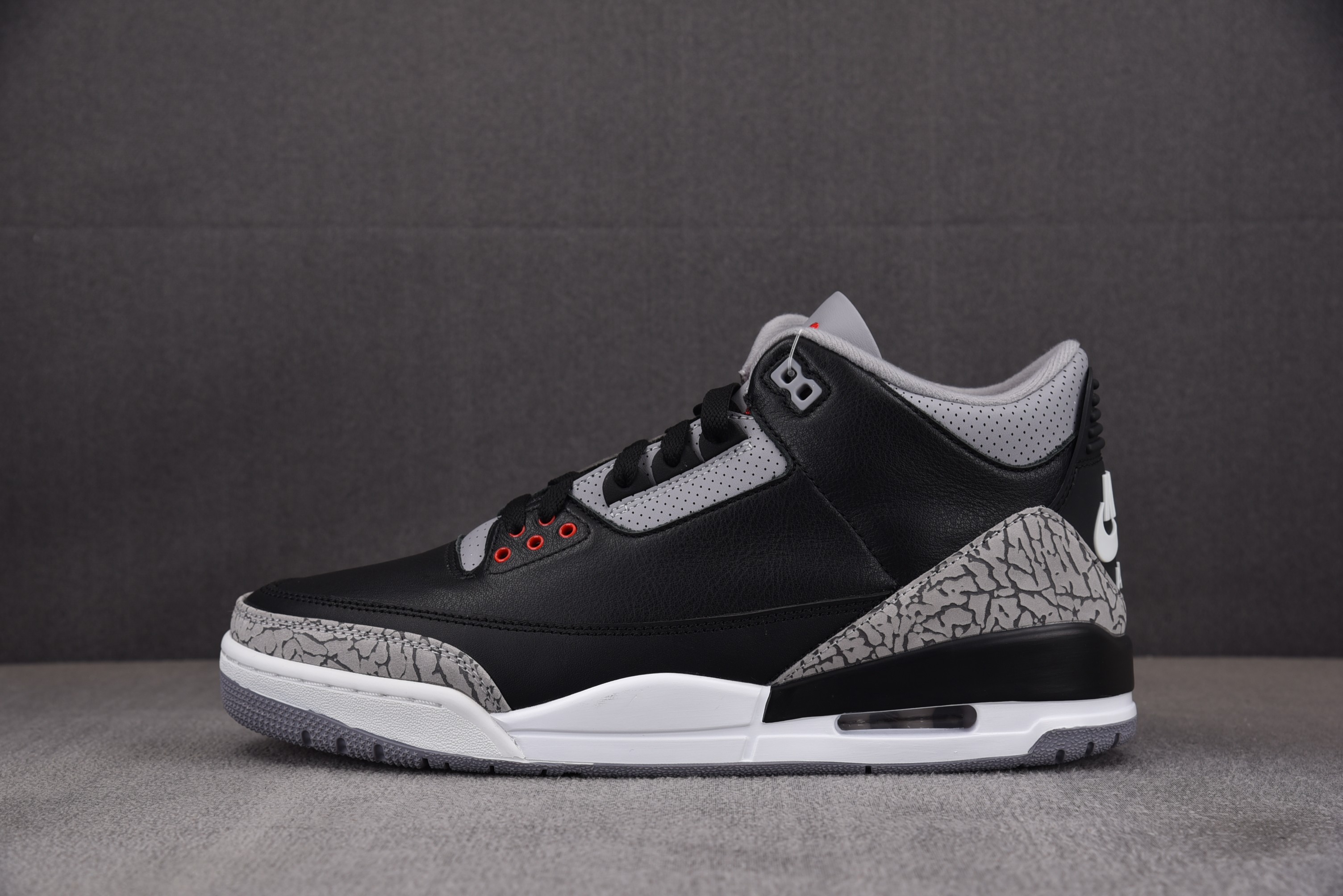 【KWGX】Air Jordan 3 Retro OG Black Cement 黑水泥 DN3707-010