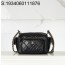 [JD] 샤넬 24K 램스킨 퀼팅 백 블랙 스몰 13*23*15cm CHANEL