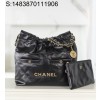 [JD] 샤넬 24B 금장 22백 35*37*7cm 블랙 스몰 CHANEL