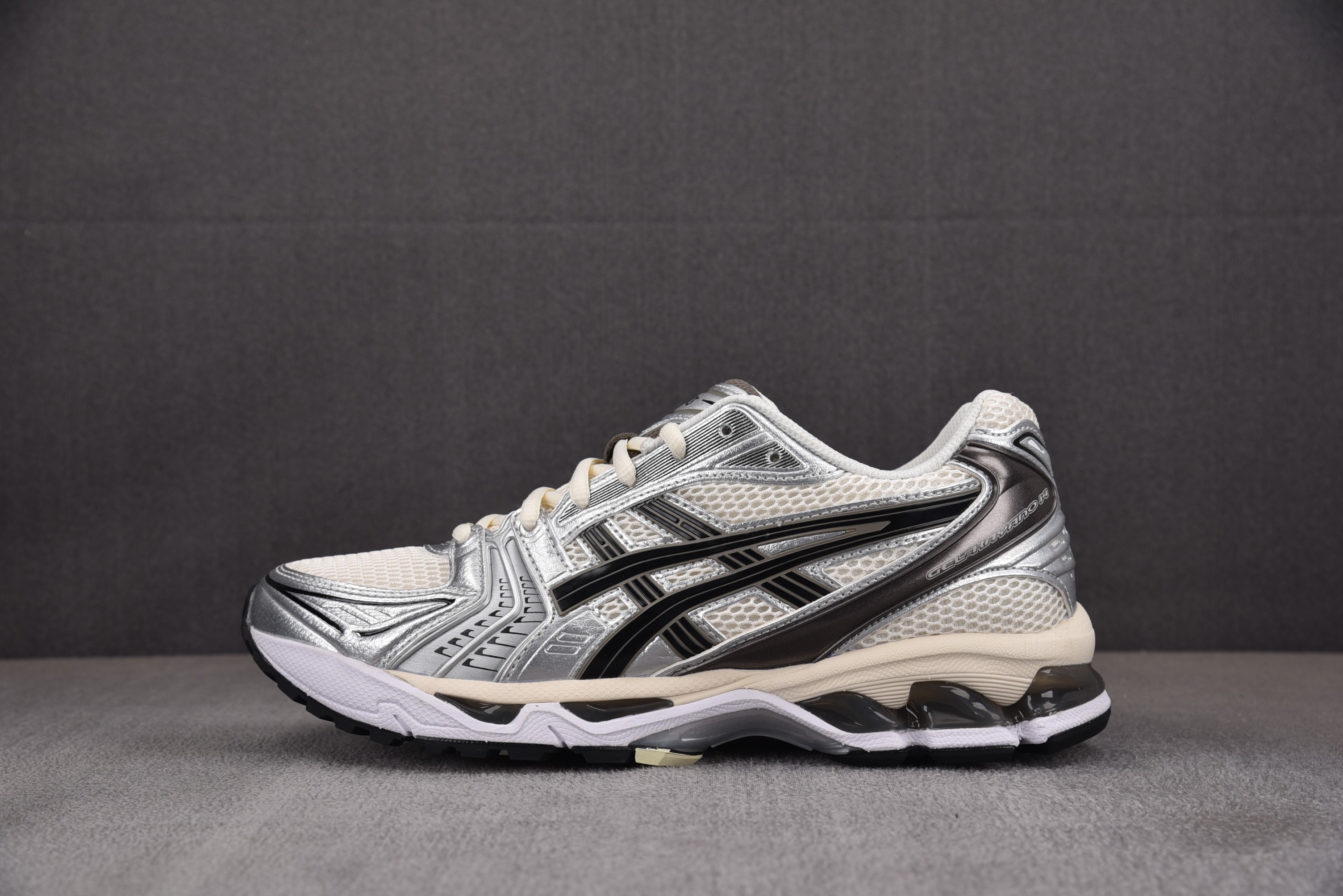 【PK】ASICS Gel-Kayano 14 Cream Black Metallic Plum 银白李子色 1201A019-108 아식스