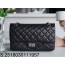 [JD] 샤넬 2.55 빈티지 은장 플랩 숄더백 스몰 16*24*7.5cm 블랙 CHANEL