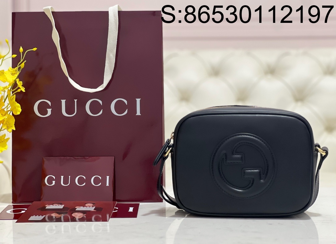 [JHL] 구찌 블론디 GG 레더 숄더백 820429 21*15*5cm 블랙 Gucci