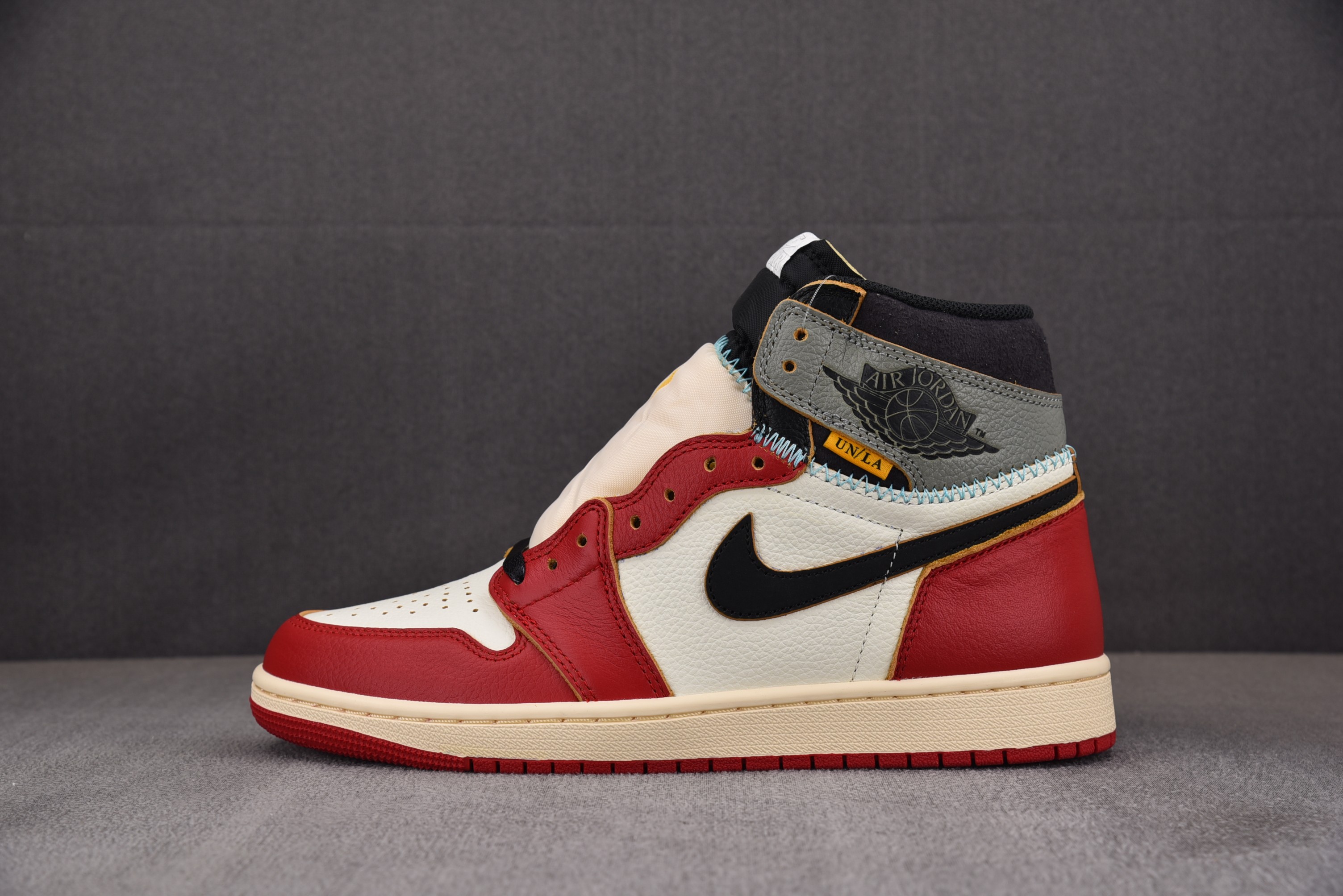 【DG】Air Jordan 1 Retro High OG SP Union LA Chicago Shadow 芝加哥 白红灰 HV8563-600 나이키