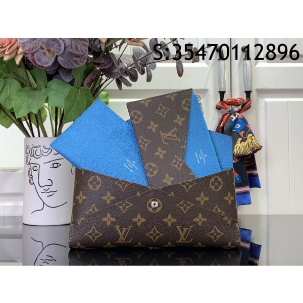 [88factory] 루이비통 키리가미 오거나이저 클러치백 파우치 M12403 11*2*23cm 블루 LOUIS VUITTON