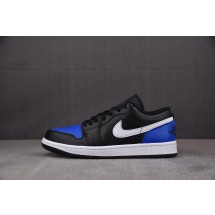 【CJ】Air Jordan 1 Low Black Royal Toe 黑蓝脚趾 553558-042 나이키