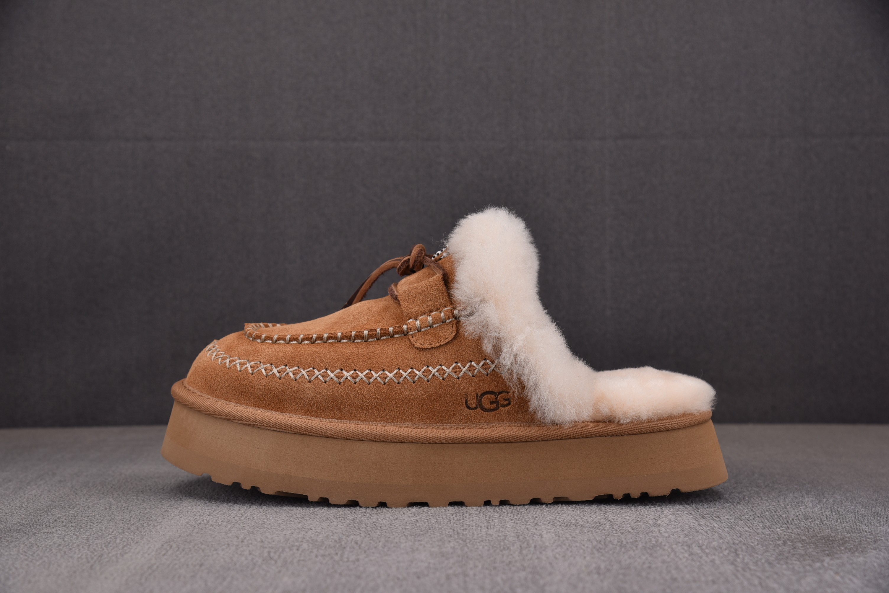 UGG Disquette Alpine Slipper Chestnut (Women's) 栗色 1158260-CHE 어그