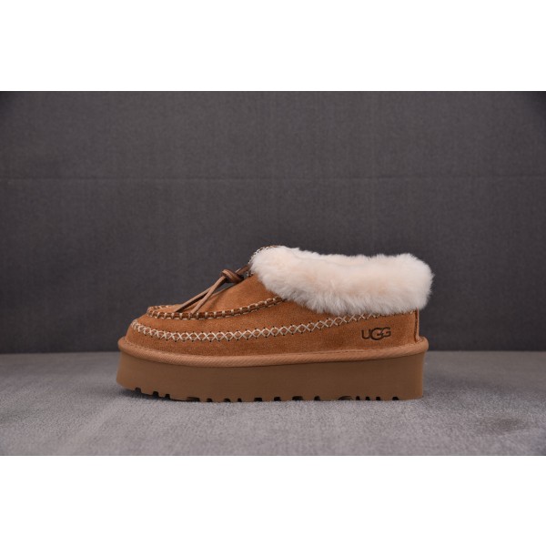 UGG Tasman Alpine Slipper Chestnut 3 Centimeters(Women's) 厚底 栗色 1158258-3-CHE 어그