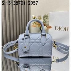 [JHL] 디올 까나쥬 그루브 20 볼링백 20.5*13.5*12cm 남회색 Dior