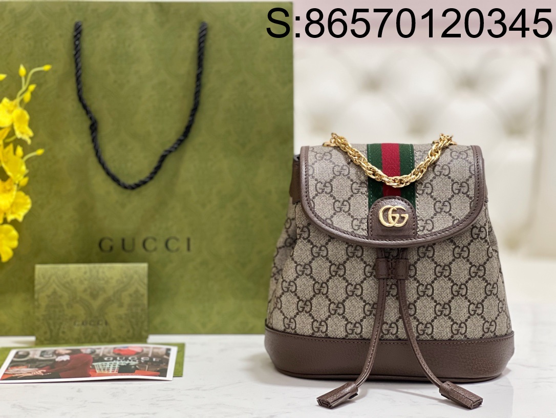 [JHL] 구찌 오피디아 백팩 795221 20.5*19.5*12cm 브라운 Gucci