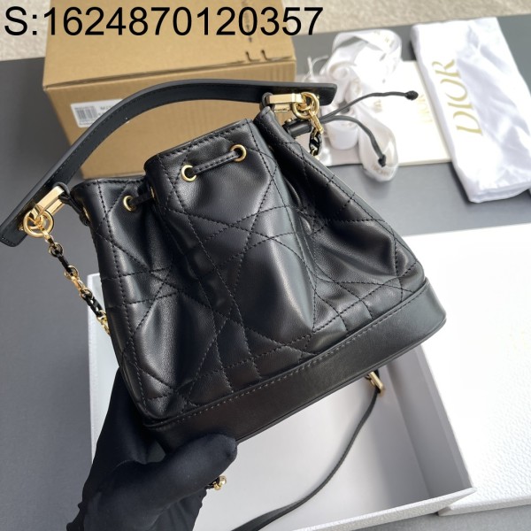 [JHL] 디올 졸리 탑 핸들 버킷백 스몰 블랙 M2780 17*16*10.5cm Dior