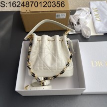 [JHL] 디올 졸리 탑 핸들 버킷백 스몰 화이트 M2780 17*16*10.5cm Dior