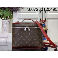 [88factory] 루이비통 니스 BB 베니티 케이스 레드 M12671 18*14.5*24cm LOUIS VUITTON