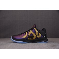 【S2】NK Kobe 5 Protro Year of the Mamba Eggplant 曼巴 大学红粉金 IB4481-500 나이키