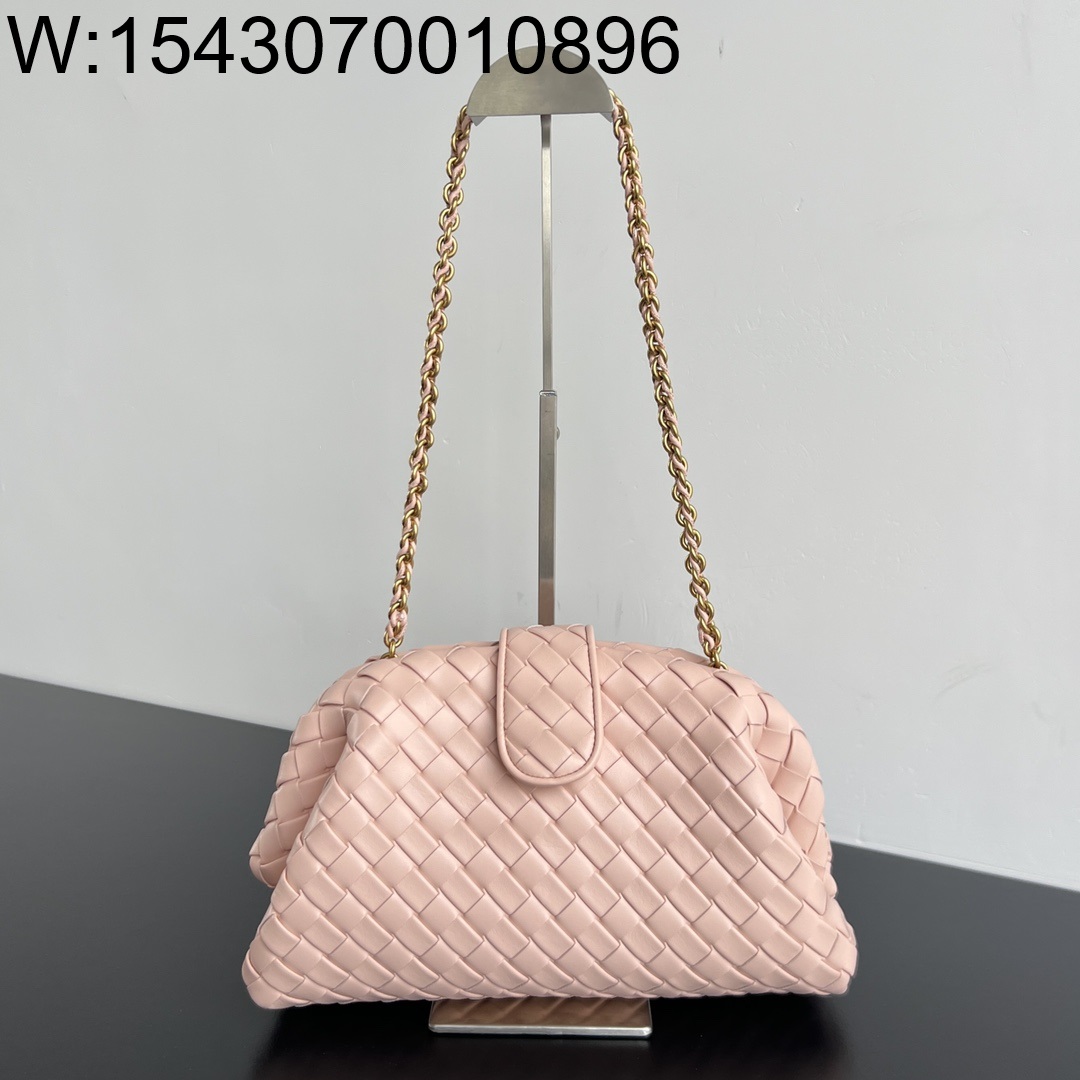 징 팩토리 보테가베네타 로렌 785807 31.5*16.5*11cm 연핑크 