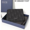 [JHL] 디올 오블리크 반지갑 11.5*9.5cm 블랙 2OBBH027YSE-H03E Dior