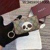 [JHL] 구찌 팬더 GG 프린트 동전 잔돈 지갑 12*8*1.5cm Gucci