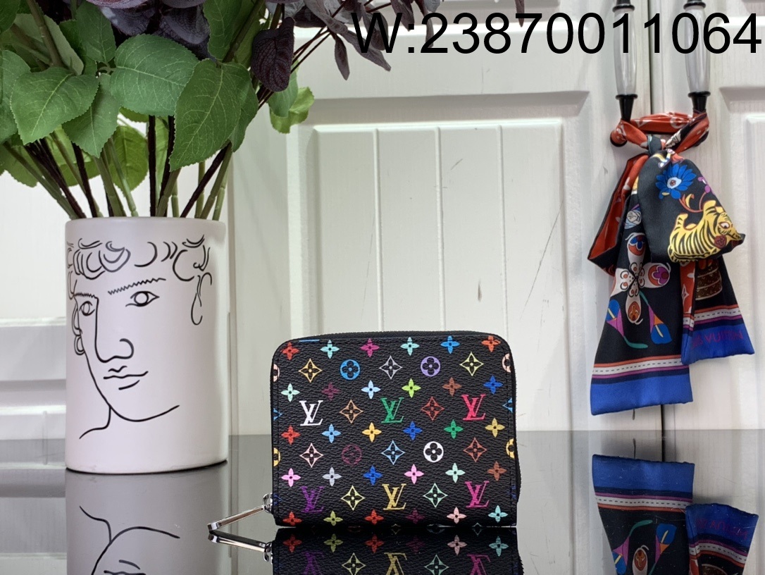 [88factory] 루이비통 TM 지피 코인 퍼스 블랙 11*8.5*2cm M13409 LOUIS VUITTON