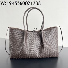징 팩토리 보테가베네타 피나코테카 817166 23*43*14.5cm 초콜릿 미디엄