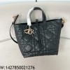 [JHL] 디올 미디엄 뚜주흐 버티컬 토트백 매크로까나쥬 블랙 23*24*16cm