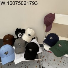 AGG 프라다 삼각 로고 모자 볼...