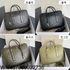 징 팩토리 보테가베네타 겟어웨이 브리프케이스 라지 4컬러 766361 39*28.5*8cm