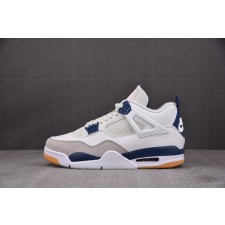 【CP】조던 4 x 나이키 SB 레트로 서밋 화이트 네이비 DR5415-100