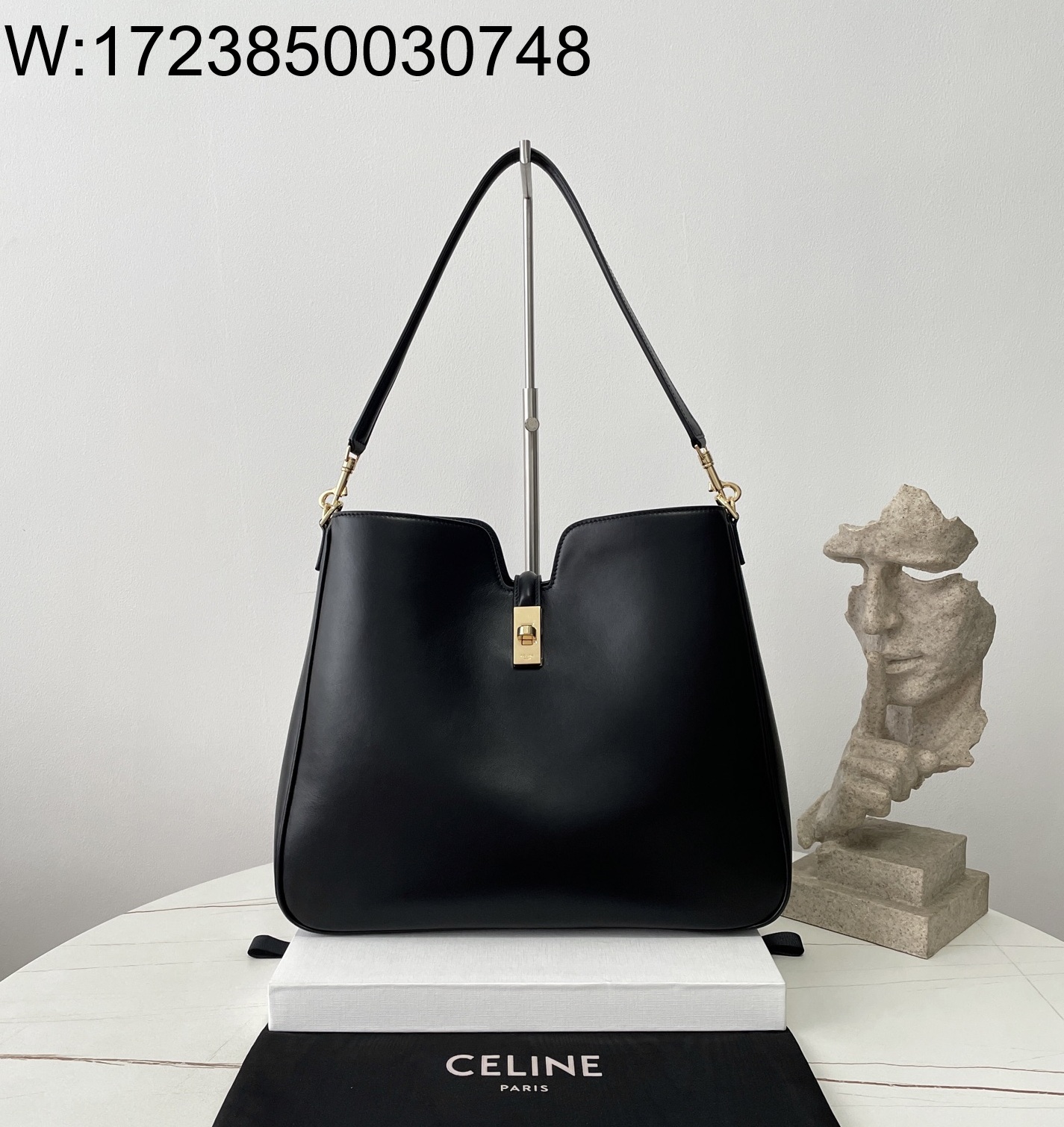 black frame 공장 셀린느 미디엄 소프트 16 까미유 백 블랙 36*29.5*7cm