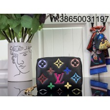 [88factory] 루이비통 LV X TM 루 월릿 M13829 11.5*8.5*2.2cm 블랙