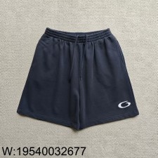 GTR공장 발렌시아가 흰색 자수 패턴 반바지 블랙