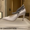 [QR 5009] 디올 D-Journey 레이스업 펌프스 하이힐 화이트 KCV329LAB S10W