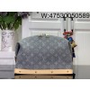 [88factory] 루이비통 코스메틱 파우치 라지 데님 그레이 M13750 18*9*27cm