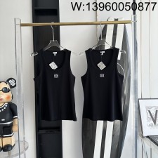 V공장 로에베 아나그램 코튼 탱크탑 블랙