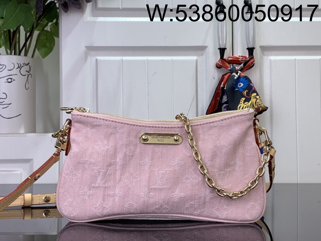 [88factory] 루이비통 리브 포쉐트 워시드 핑크 M14159 13.5*6.5*24.5cm