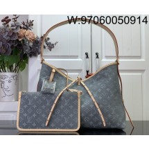 [88factory] 루이비통 캐리올 MM 워시드 그레이 M13289 30*15*39cm 미디엄