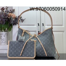 [88factory] 루이비통 캐리올 MM 워시드 그레이 M13289 30*15*39cm 미디엄