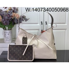 [88factory] 루이비통 캐리올 바이브 미디엄 M25143 39*30*15cm 크림