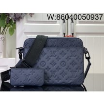 [88factory] 루이비통 트리오 메신저 네이비 블루 M14785 18.5*7*25cm