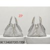 [CD]샤넬 25C 스몰 핸드백 금장 스웨이드 골드 메탈 그레이 30*26*14cm