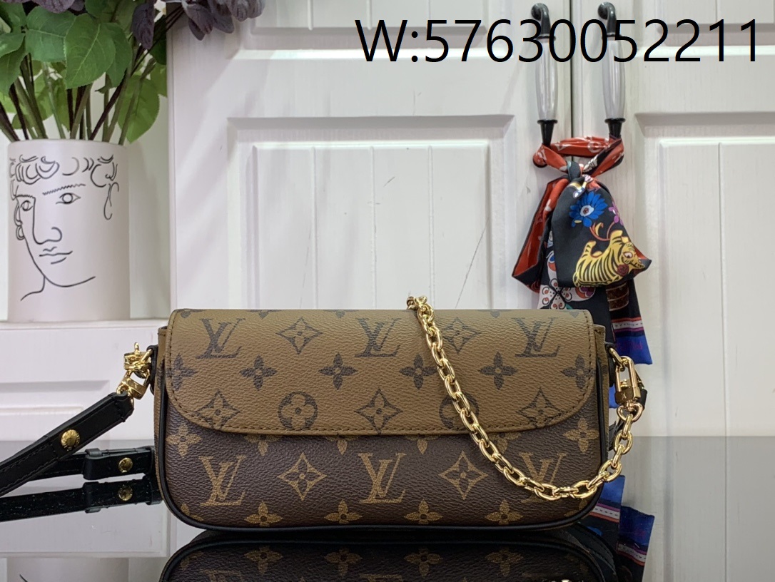 [88factory] 루이비통 월릿 온 체인 아이비 M26587 12*4.3*23.5cm
