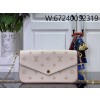 [88factory] 루이비통 포쉐트 펠리시 체인 M64064 M15968 21*12*3cm 크림