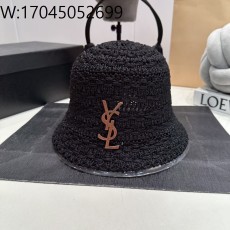 AGG 생로랑 모노그램 라피아 버...