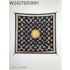 AGG 루이비통 모노그램 LV 락스 Locks 90 스쿼어 스카프 블랙