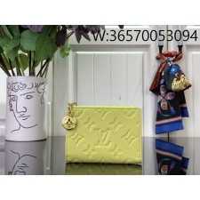 [88factory] 루이비통 리사 월릿 M14654 10*2.5*9cm 라이트 옐로우