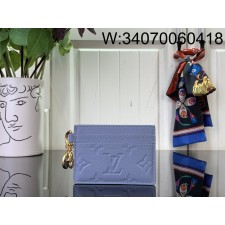 [88factory] 루이비통 LV 참 카드 홀더 M13649 7.3*0.3*10.2cm 블루