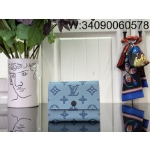 [88factory] 루이비통 빅토린 월릿 스카이 블루 M14793 11.5*9*2.5cm