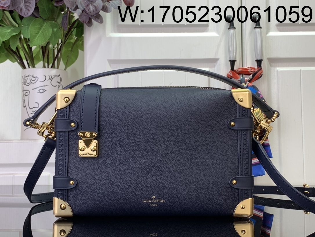 [88factory] 루이비통 사이드 트렁크 MM 네이비 M15226 21*14*6cm