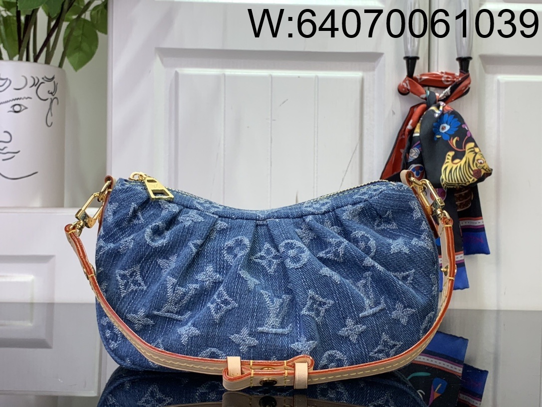 [88factory] 루이비통 포쉐트 밸리 데님 블루 M13571 15*7*21cm