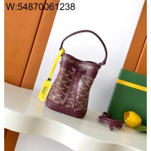 [리미티드] 고야드 쁘띠 플로 버킷 백 와인 12*10*17.5cm