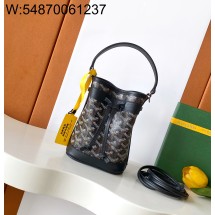 [리미티드] 고야드 쁘띠 플로 버킷 백 블랙 12*10*17.5cm